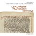 Télécharger le livre :  Le manuscrit franciscain retrouvé