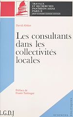 Télécharger le livre :  Les consultants dans les collectivités locales