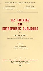 Télécharger le livre :  Les filiales des entreprises publiques