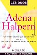 Télécharger le livre :  Les duos - Adena Halpern (2 romans)
