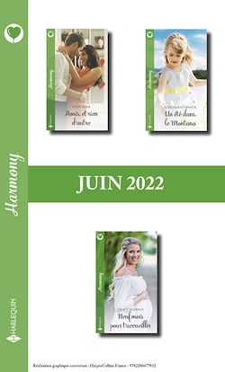 Télécharger le livre :  Pack mensuel Harmony - 3 romans (juin 2022)