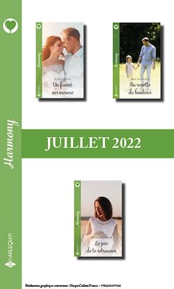 Télécharger le livre :  Pack mensuel Harmony - 3 romans (juillet 2022)