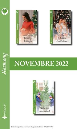 Télécharger le livre :  Pack mensuel Harmony - 3 romans (Novembre 2022)