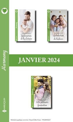 Télécharger le livre :  Pack mensuel Harmony - 3 romans (Janvier 2024)