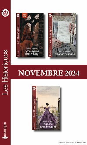 Téléchargez le livre :  Pack mensuel Les Historiques - 3 romans (Novembre 2024)