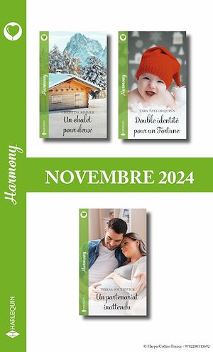 Téléchargez le livre :  Pack mensuel Harmony - 3 romans (Novembre 2024)