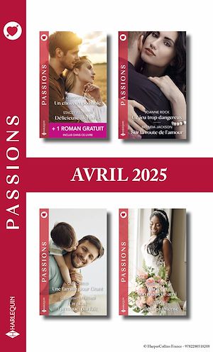 Téléchargez le livre :  Pack mensuel Passions - 8 romans + 1 titre gratuit (Avril 2025)