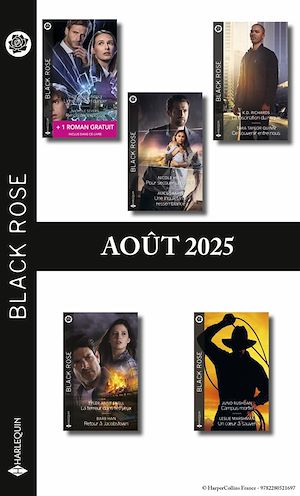 Téléchargez le livre :  Pack mensuel Black Rose - 10 romans + 1 titre gratuit (Août 2025)