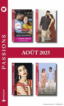 Télécharger le livre :  Pack mensuel Passions - 8 romans + 1 titre gratuit (Août 2025)