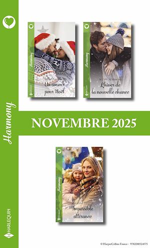 Téléchargez le livre :  Pack mensuel Harmony - 3 romans (Novembre 2025)