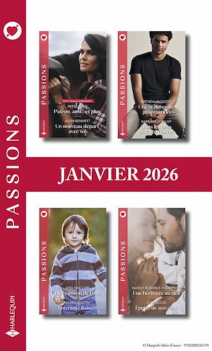 Téléchargez le livre :  Pack mensuel Passions - 8 romans (Janvier 2026)
