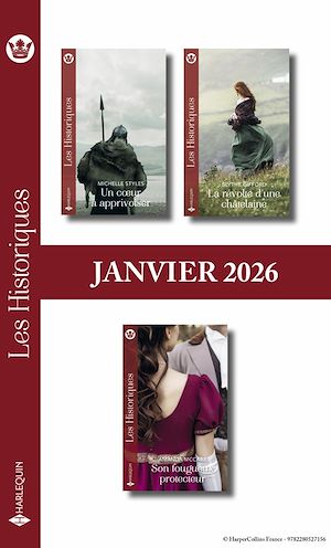 Téléchargez le livre :  Pack mensuel Les Historiques - 3 romans (Janvier 2026)