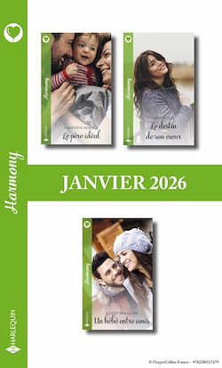 Télécharger le livre :  Pack mensuel Harmony - 3 romans (Janvier 2026)