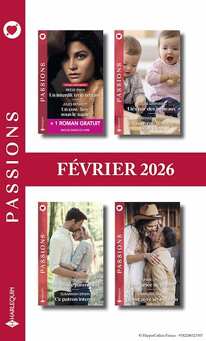 Téléchargez le livre :  Pack mensuel Passions - 8 romans + 1 titre gratuit (Février 2026)