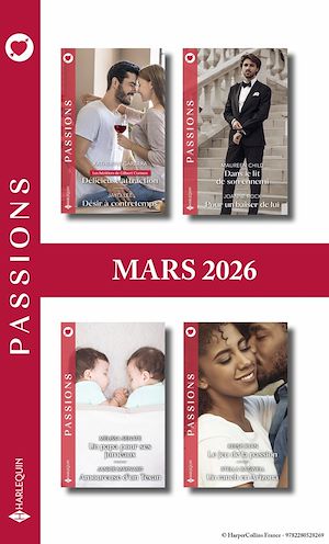 Téléchargez le livre :  Pack mensuel Passions - 8 romans (Mars 2026)