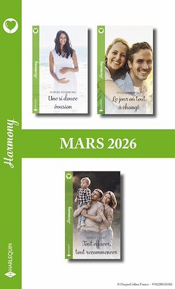 Télécharger le livre :  Pack mensuel Harmony - 3 romans (Mars 2026)