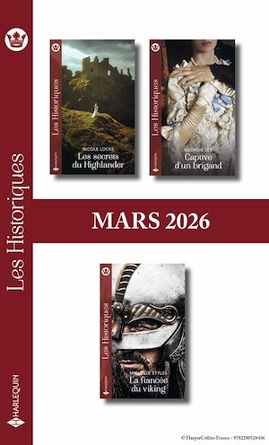 Téléchargez le livre :  Pack mensuel Les Historiques - 3 romans (Mars 2026)