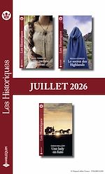 Download this eBook Pack mensuel Les Historiques - 3 romans (Juillet 2026)