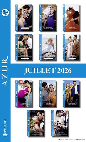 Download the eBook: Pack mensuel Azur - 11 romans + 1 titre gratuit (Juillet 2026)