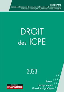 Télécharger le livre :  Droit des ICPE 2023