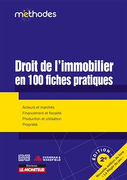 Télécharger le livre :  Droit de l'immobilier en 100 fiches pratiques