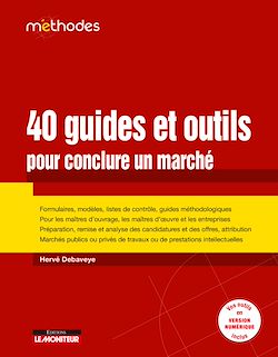 Télécharger le livre :  40 Guides et outils pour conclure un marché
