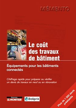 Télécharger le livre :  Le coût des travaux de bâtiment - Équipements pour les bâtiments connectés