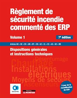 Télécharger le livre :  Règlement de sécurité incendie commenté des ERP - Volume 1