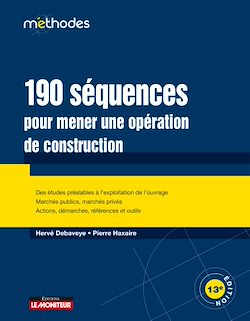 Télécharger le livre :  190 séquences pour mener une opération de construction