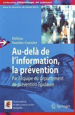Télécharger le livre :  Au-delà de l'information, la prévention