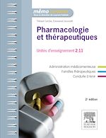 Télécharger le livre :  Pharmacologie et thérapeutiques