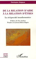 Télécharger le livre :  De la relation d'aide à la relation d'êtres
