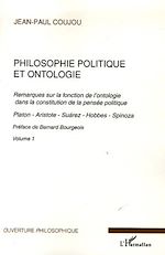 Download this eBook Philosophie politique et ontologie 1