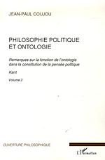 Download this eBook Philosophie politique et ontologie 2