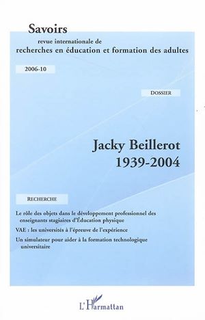 Téléchargez le livre :  Jacky Beillerot 1939-2004