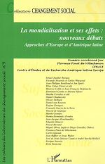Télécharger le livre :  La mondialisation et ses effets: nouveaux débats