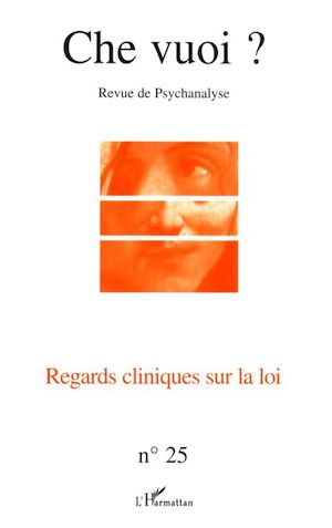Téléchargez le livre :  Regards cliniques sur la loi
