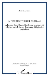 Télécharger le livre :  54 fiches de théorie musicale