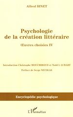 Télécharger le livre :  Psychologie de la création littéraire