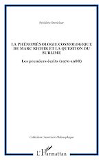 Download this eBook La Phénoménologie cosmologique de Marc Richir et la question du sublime