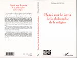 Download this eBook Essai sur le sens de la philosophie de la religion