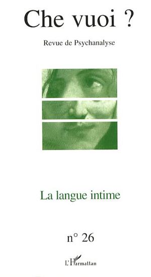 Téléchargez le livre :  La langue intime