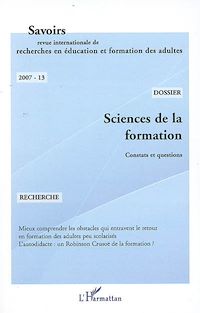 Télécharger le livre :  Sciences de la formation