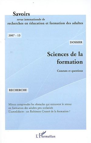 Téléchargez le livre :  Sciences de la formation