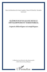 Télécharger le livre :  Eléments d'analyse sur le développement territorial