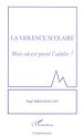 Télécharger le livre :  La violence scolaire