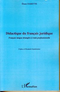Télécharger le livre :  Didactique du français juridique