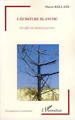 Télécharger le livre :  L'écriture blanche
