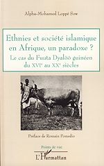 Télécharger le livre :  Ethnies et société islamique en Afrique, un paradoxe ?