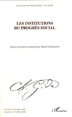 Télécharger le livre :  Les institutions du progrès social